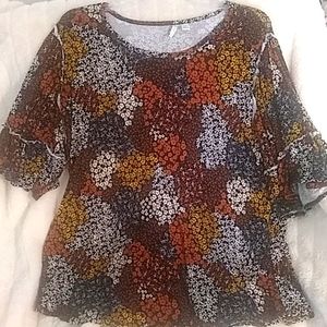 Cato Brown Black shirt XL